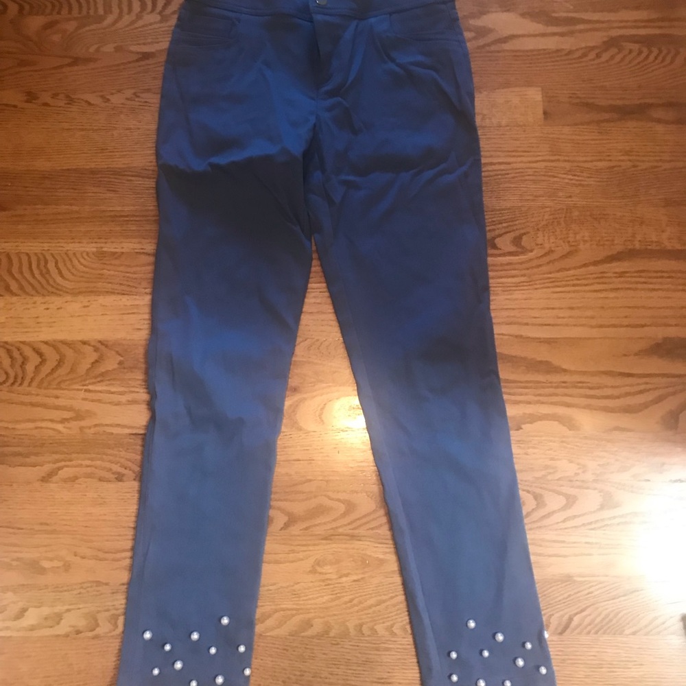 Attyre ankle jeans with beading